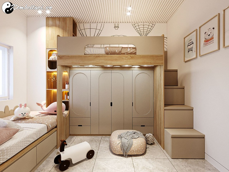 Phong thủy giường ngủ cho trẻ em