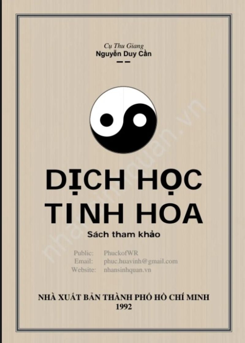 Khám Phá Bí Ẩn Dịch Học Tinh Hoa: Giải Mã Kinh Dịch, Tượng Số, Hào Từ và Quái Từ Cùng Chu Văn Vương – Tải PDF Ngay!