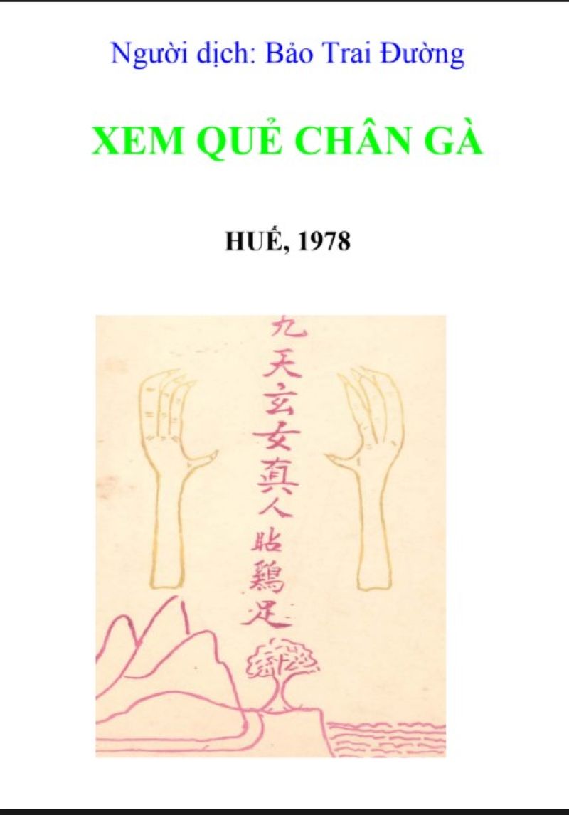 Khám Phá Bí Ẩn Quẻ Chân Gà: Cuốn Sách Bói Toán Dân Gian Khiến Cả Giới Phong Thủy Phải Ngạc Nhiên!