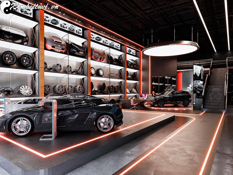 Bí Quyết Thiết Kế Showroom Ô Tô Thu Hút Khách Hàng Và Tài Lộc