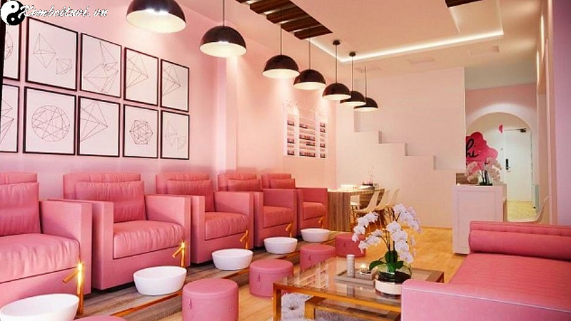 Thiết Kế Tiệm Nail Theo Phong Thủy: H&agrave;i H&ograve;a Kh&ocirc;ng Gian, Thu H&uacute;t T&agrave;i Lộc