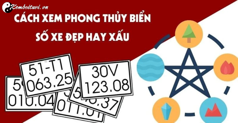 Ứng Dụng Ngũ Hành Trong Sim Phong Thủy, Biển Số Xe