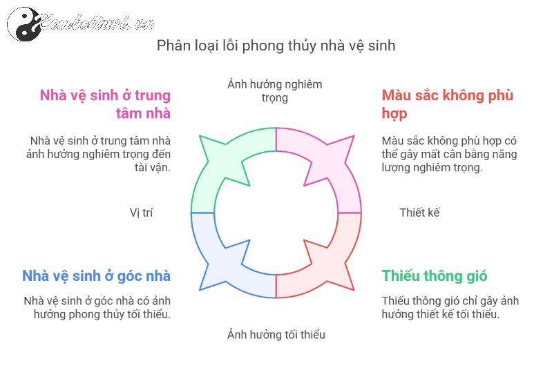 Lỗi Phong Thủy Nhà Vệ Sinh: Những Điều Cần Tránh Để Giữ Vận Khí