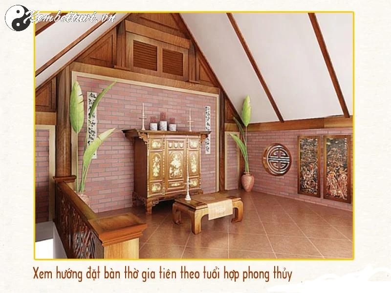 Sai Hướng Bàn Thờ, Gia Đình Lận Đận! Cách Chọn Hướng Đặt Bàn Thờ Đúng Phong Thủy