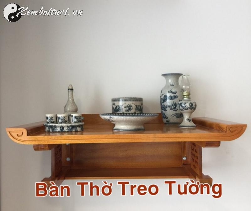 Sai Một Ly, Lỡ Cả Đời! Chọn Kích Thước Bàn Thờ Treo Tường Đúng Phong Thủy Để Rước Tài Lộc Vào Nhà