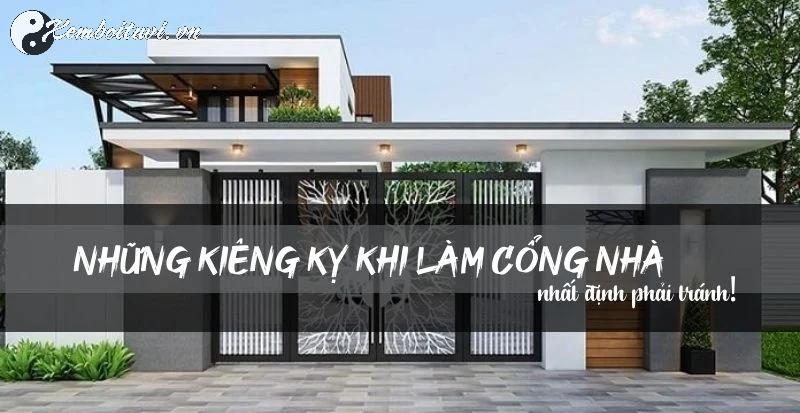 Sai Lầm Khi Làm Cổng Nhà Khiến Gia Chủ Mất Tài Lộc, Sức Khỏe Giảm Sút!