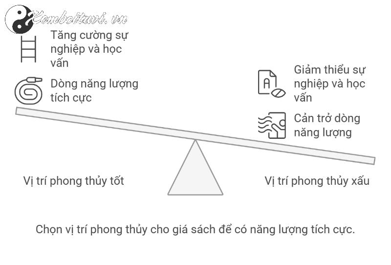 Đặt Giá Sách Sai Phong Thủy? Sai Một Ly, Tán Lộc Cả Đời!