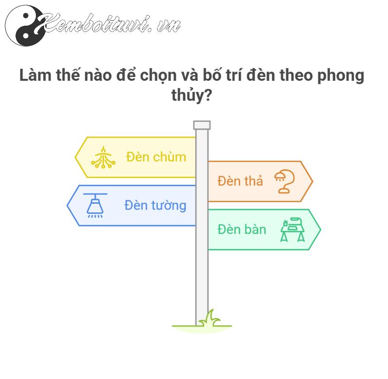Treo Đèn Theo Phong Thủy: Bí Quyết Tăng Tài Lộc Và Năng Lượng Cho Ngôi Nhà