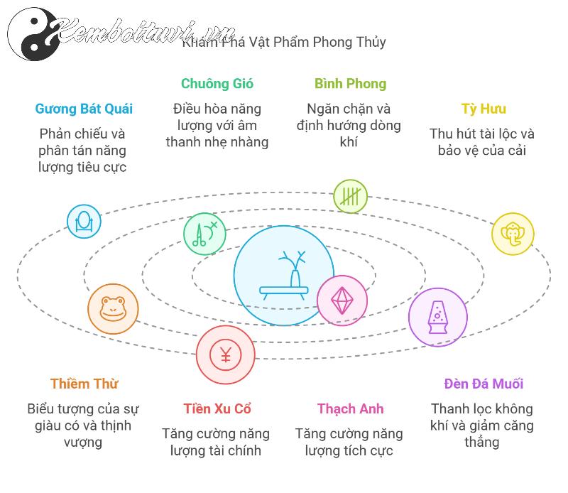 10 Vật Phẩm Phong Thủy Không Thể Thiếu Để Hóa Giải Hướng Nhà Xấu