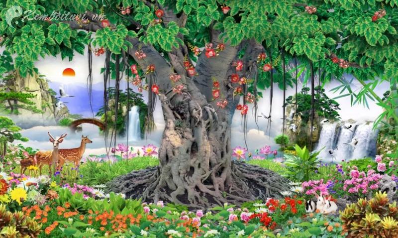 7 Bí Mật Phong Thủy Từ Tranh Cây Bồ Đề Làm Thay Đổi Vận Mệnh Của Bạn