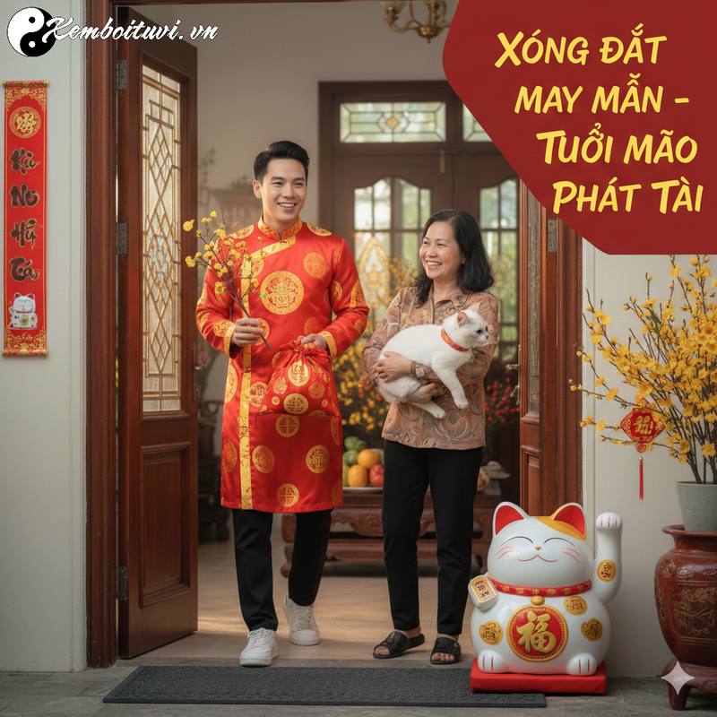 B&iacute; Quyết X&ocirc;ng Đất Gia Chủ Tuổi Mẹo H&uacute;t Lộc May Cả Năm