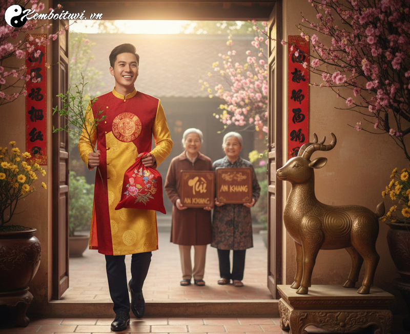 Xông Đất Gia Chủ Tuổi Mùi - Bí Quyết Đón Năm Mới An Khang Thịnh Vượng